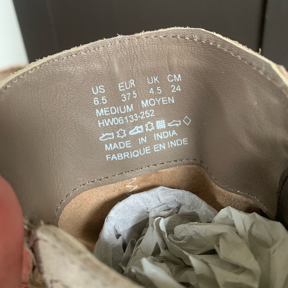 Hush Puppies Suede Tassel Boots Size 6.5 - Picture 6 of 6